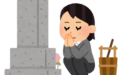 お墓参り